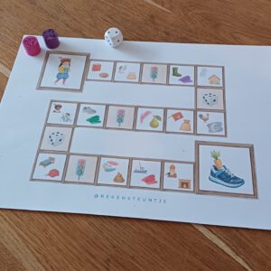 Rekensteuntje Bordspel Peuters Sinterklaas Schoenkampioen