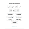 Knutselhulp: DIY weekkalender