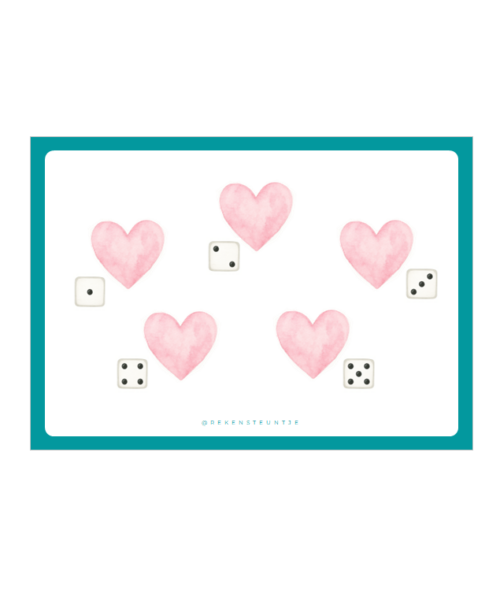 voorbeeld spelbord stapelverliefd Stapelverliefd - coöperatief bordspel voor beginnend getalbegrip (3–4 jaar)