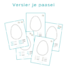 Dobbelspel versier je paasei - op 5 niveaus!